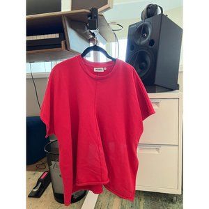 WEEKDAY oversize 80s sweatshirt in bright pink